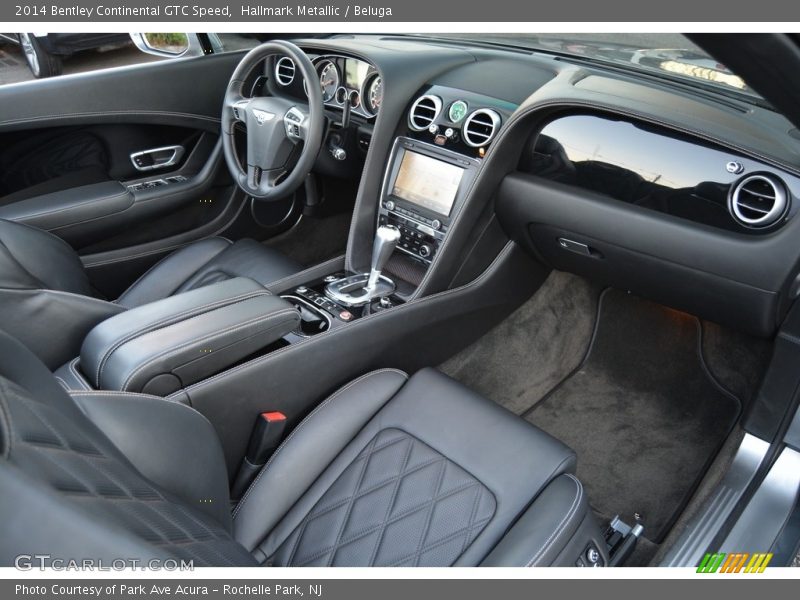 Dashboard of 2014 Continental GTC Speed