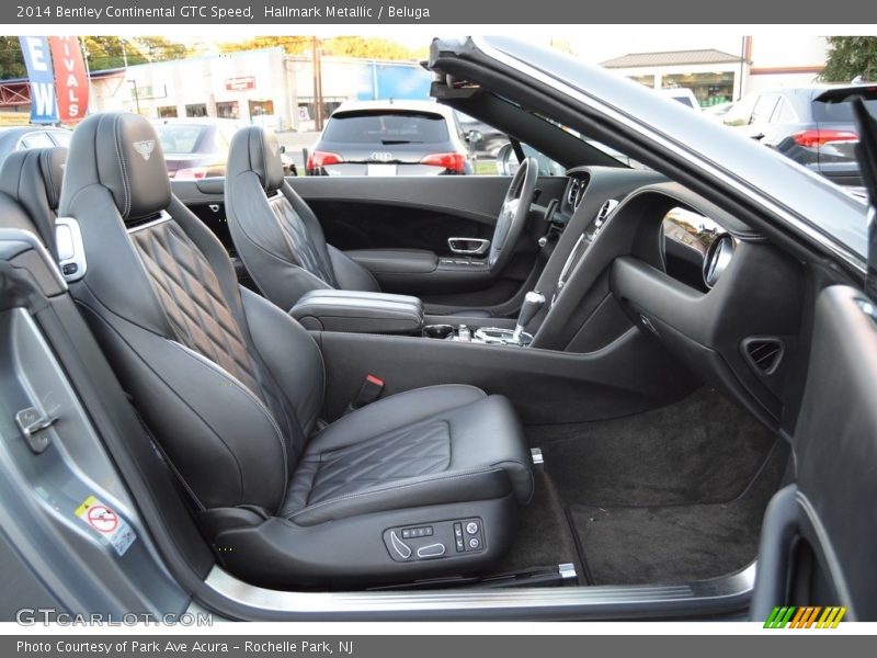 Front Seat of 2014 Continental GTC Speed