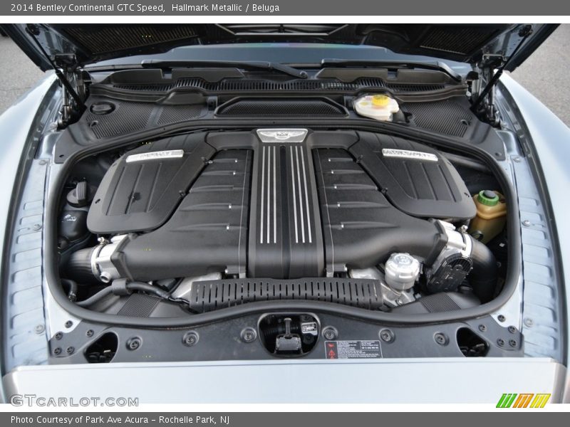  2014 Continental GTC Speed Engine - 6.0 Liter Twin-Turbocharged DOHC 48-Valve VVT W12