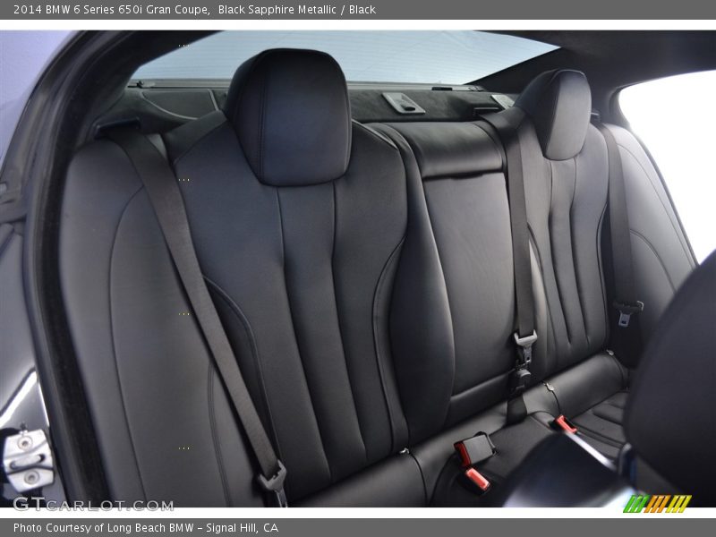 Black Sapphire Metallic / Black 2014 BMW 6 Series 650i Gran Coupe