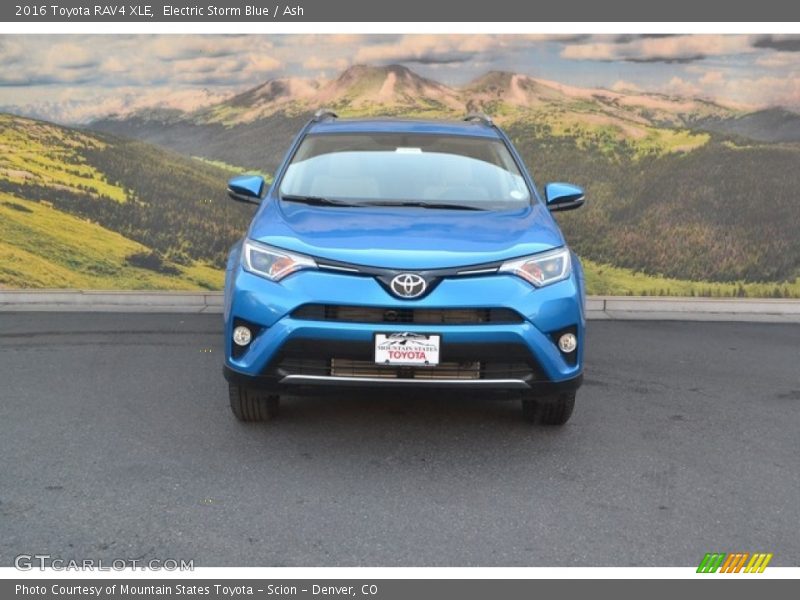 Electric Storm Blue / Ash 2016 Toyota RAV4 XLE