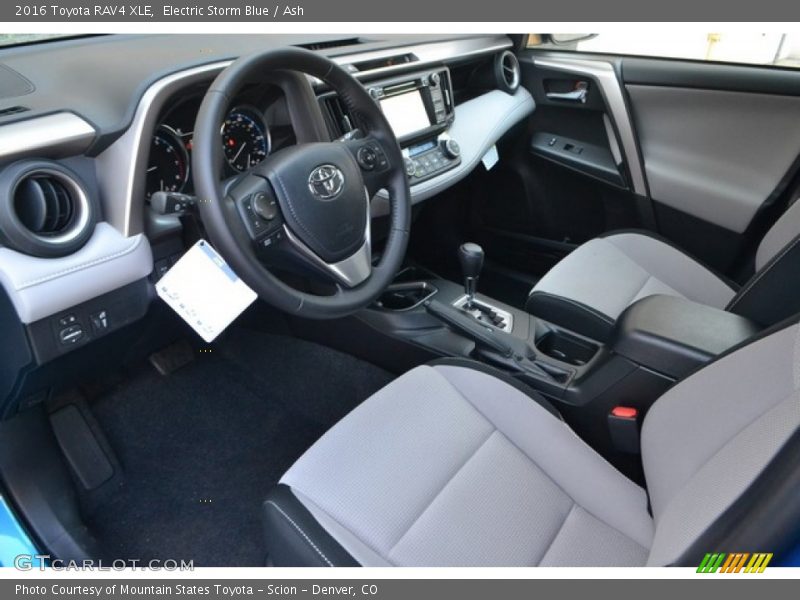 Electric Storm Blue / Ash 2016 Toyota RAV4 XLE