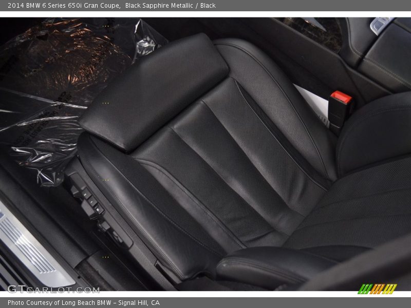Black Sapphire Metallic / Black 2014 BMW 6 Series 650i Gran Coupe