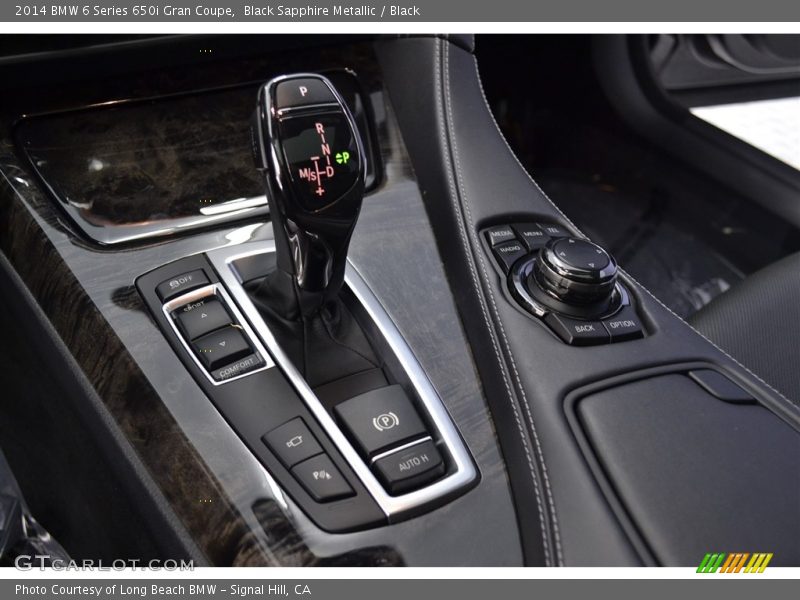 Black Sapphire Metallic / Black 2014 BMW 6 Series 650i Gran Coupe