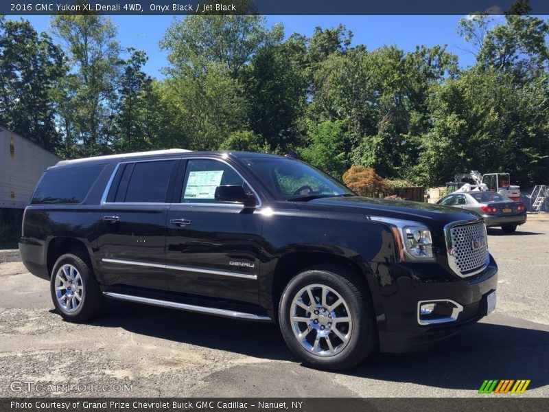 Onyx Black / Jet Black 2016 GMC Yukon XL Denali 4WD