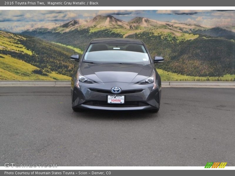 Magnetic Gray Metallic / Black 2016 Toyota Prius Two