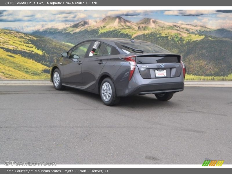 Magnetic Gray Metallic / Black 2016 Toyota Prius Two
