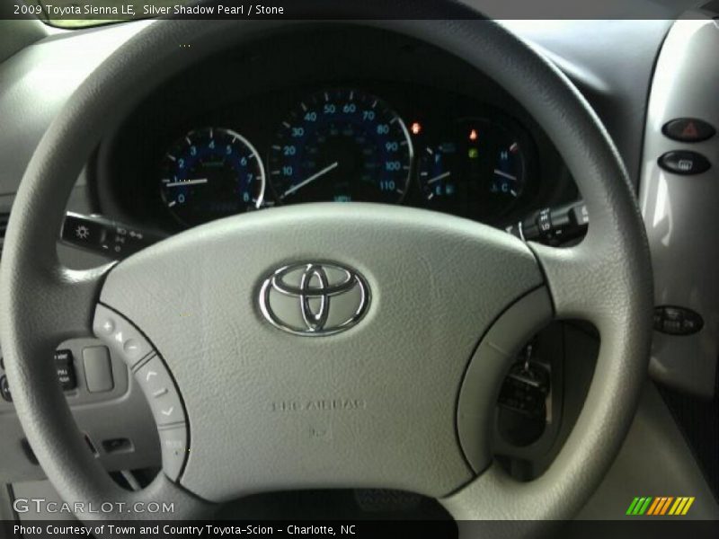 Silver Shadow Pearl / Stone 2009 Toyota Sienna LE