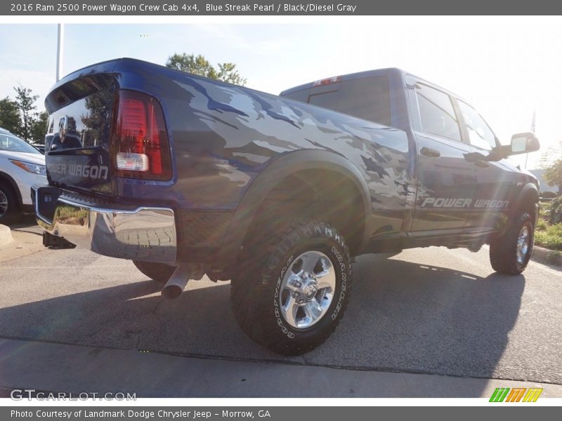 Blue Streak Pearl / Black/Diesel Gray 2016 Ram 2500 Power Wagon Crew Cab 4x4