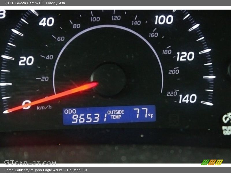 Black / Ash 2011 Toyota Camry LE