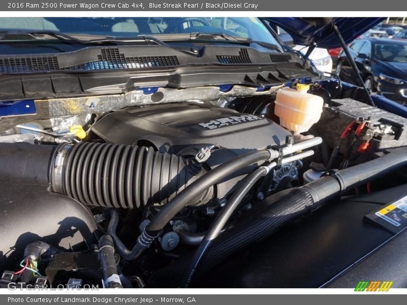 Blue Streak Pearl / Black/Diesel Gray 2016 Ram 2500 Power Wagon Crew Cab 4x4