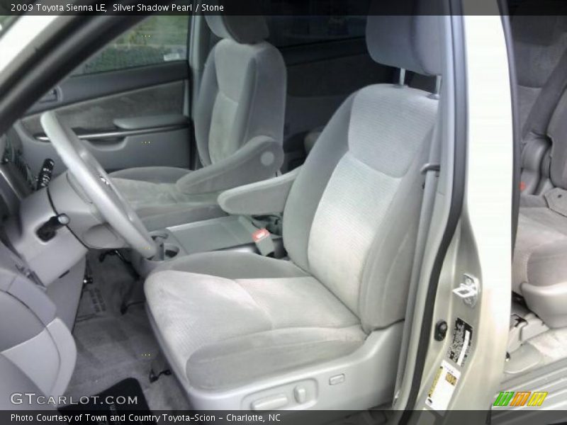 Silver Shadow Pearl / Stone 2009 Toyota Sienna LE