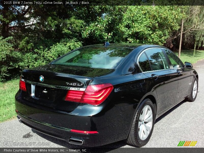 Jet Black / Black 2015 BMW 7 Series 740Li xDrive Sedan