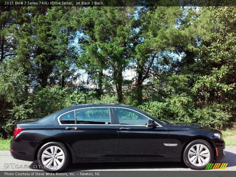 Jet Black / Black 2015 BMW 7 Series 740Li xDrive Sedan