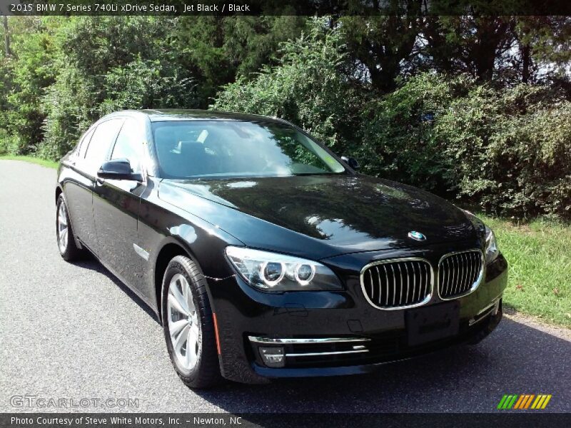 Jet Black / Black 2015 BMW 7 Series 740Li xDrive Sedan