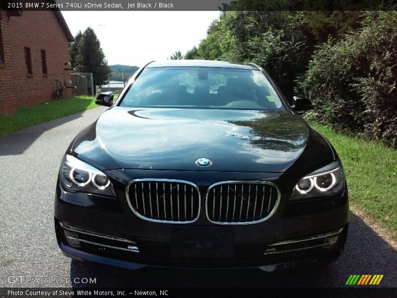Jet Black / Black 2015 BMW 7 Series 740Li xDrive Sedan