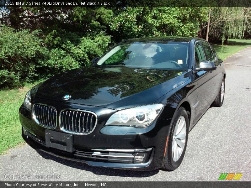 Jet Black / Black 2015 BMW 7 Series 740Li xDrive Sedan
