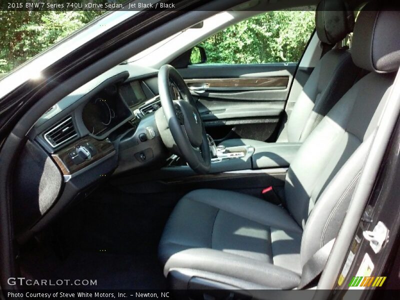 Jet Black / Black 2015 BMW 7 Series 740Li xDrive Sedan