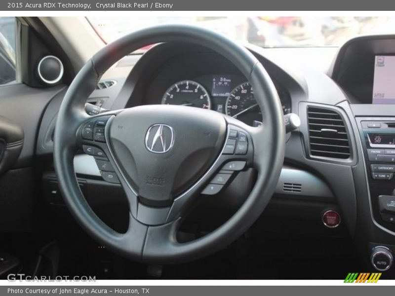 Crystal Black Pearl / Ebony 2015 Acura RDX Technology