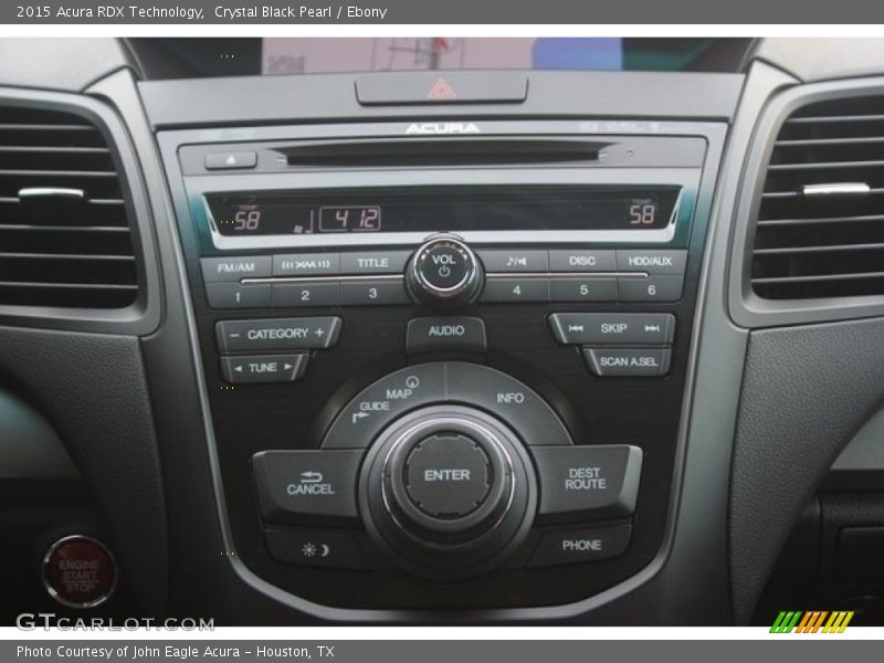 Crystal Black Pearl / Ebony 2015 Acura RDX Technology