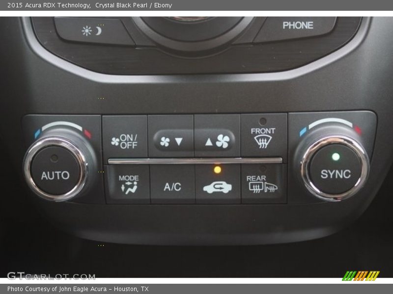 Crystal Black Pearl / Ebony 2015 Acura RDX Technology