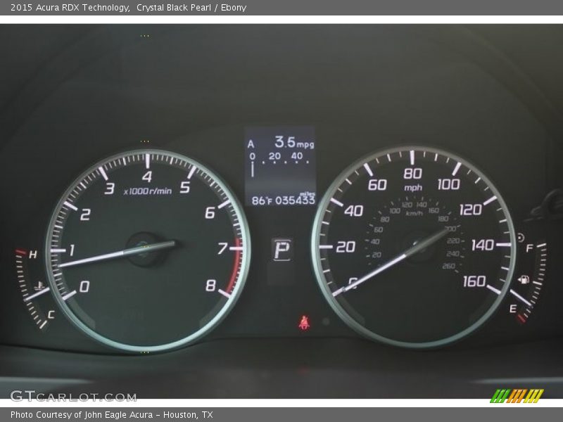 Crystal Black Pearl / Ebony 2015 Acura RDX Technology
