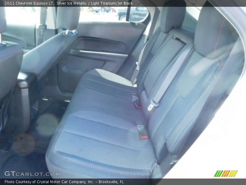 Silver Ice Metallic / Light Titanium/Jet Black 2011 Chevrolet Equinox LT