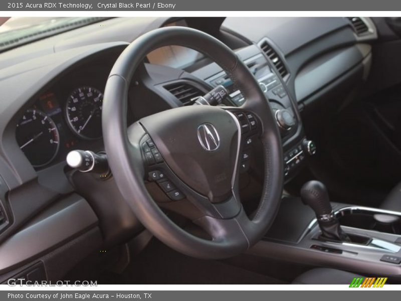 Crystal Black Pearl / Ebony 2015 Acura RDX Technology