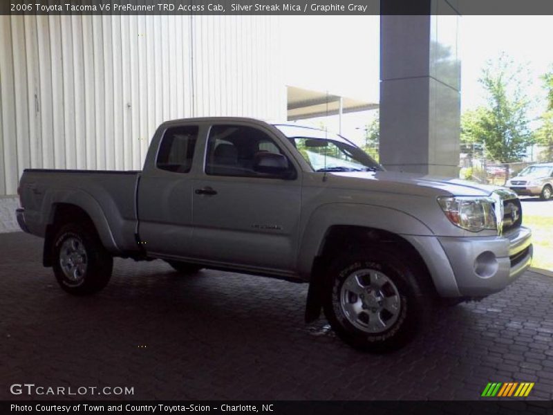 Silver Streak Mica / Graphite Gray 2006 Toyota Tacoma V6 PreRunner TRD Access Cab