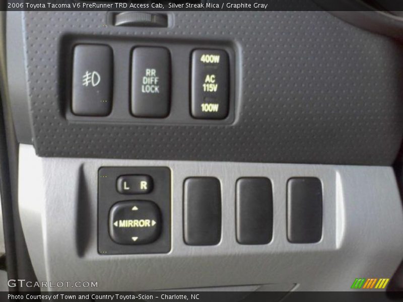 Silver Streak Mica / Graphite Gray 2006 Toyota Tacoma V6 PreRunner TRD Access Cab