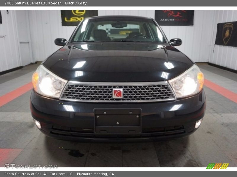 Black / Gray 2003 Saturn L Series L300 Sedan