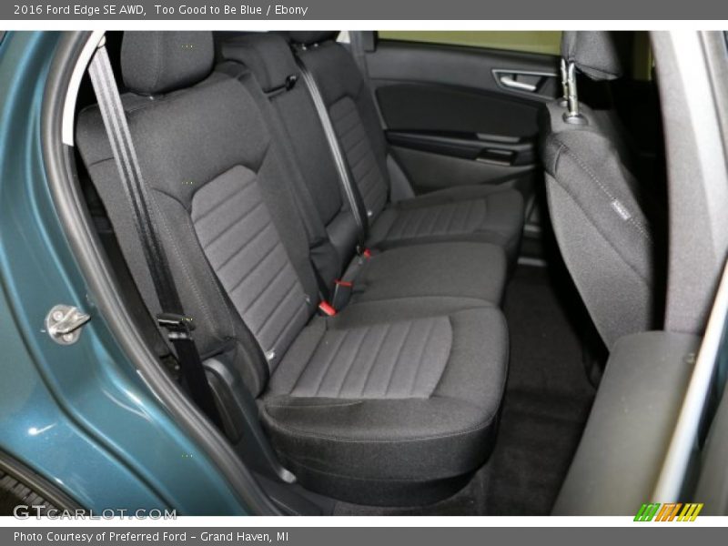 Too Good to Be Blue / Ebony 2016 Ford Edge SE AWD