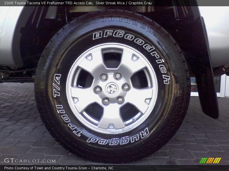 Silver Streak Mica / Graphite Gray 2006 Toyota Tacoma V6 PreRunner TRD Access Cab