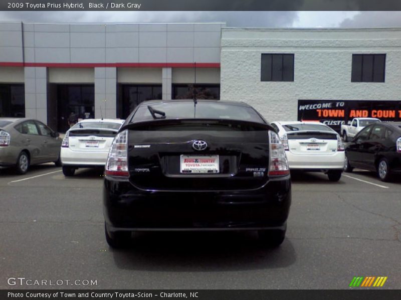 Black / Dark Gray 2009 Toyota Prius Hybrid