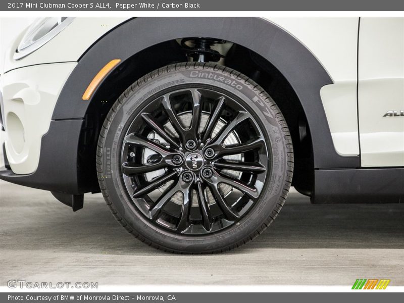 Pepper White / Carbon Black 2017 Mini Clubman Cooper S ALL4