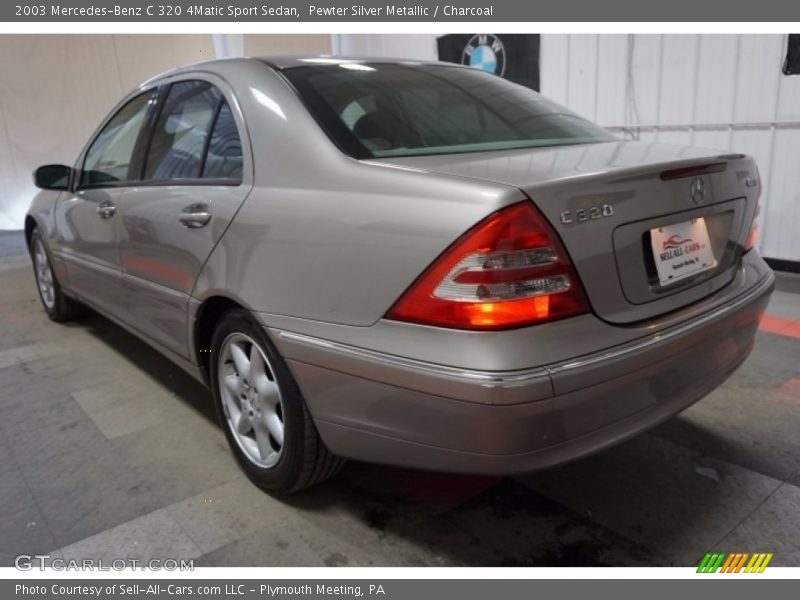 Pewter Silver Metallic / Charcoal 2003 Mercedes-Benz C 320 4Matic Sport Sedan