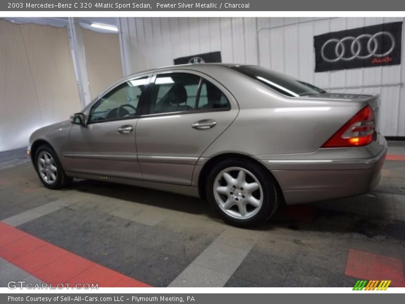 Pewter Silver Metallic / Charcoal 2003 Mercedes-Benz C 320 4Matic Sport Sedan