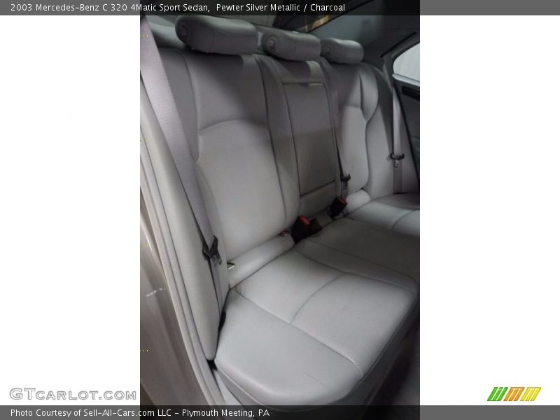 Pewter Silver Metallic / Charcoal 2003 Mercedes-Benz C 320 4Matic Sport Sedan