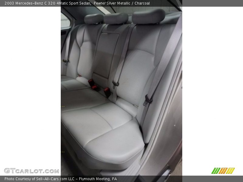Pewter Silver Metallic / Charcoal 2003 Mercedes-Benz C 320 4Matic Sport Sedan
