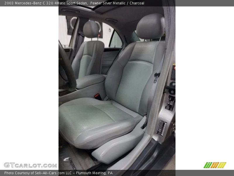 Pewter Silver Metallic / Charcoal 2003 Mercedes-Benz C 320 4Matic Sport Sedan