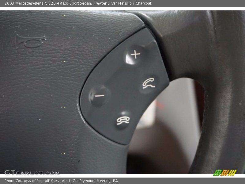 Pewter Silver Metallic / Charcoal 2003 Mercedes-Benz C 320 4Matic Sport Sedan