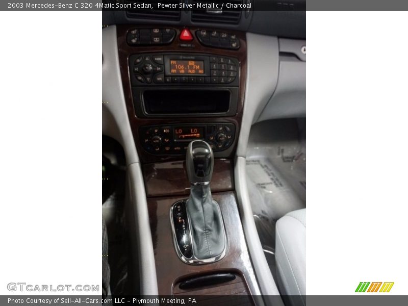 Pewter Silver Metallic / Charcoal 2003 Mercedes-Benz C 320 4Matic Sport Sedan