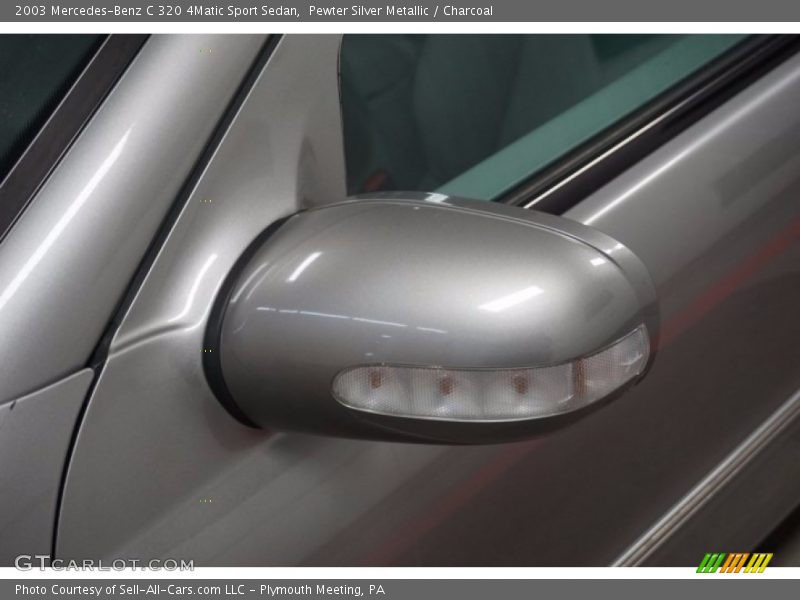 Pewter Silver Metallic / Charcoal 2003 Mercedes-Benz C 320 4Matic Sport Sedan