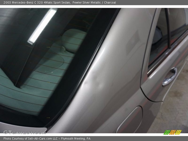 Pewter Silver Metallic / Charcoal 2003 Mercedes-Benz C 320 4Matic Sport Sedan