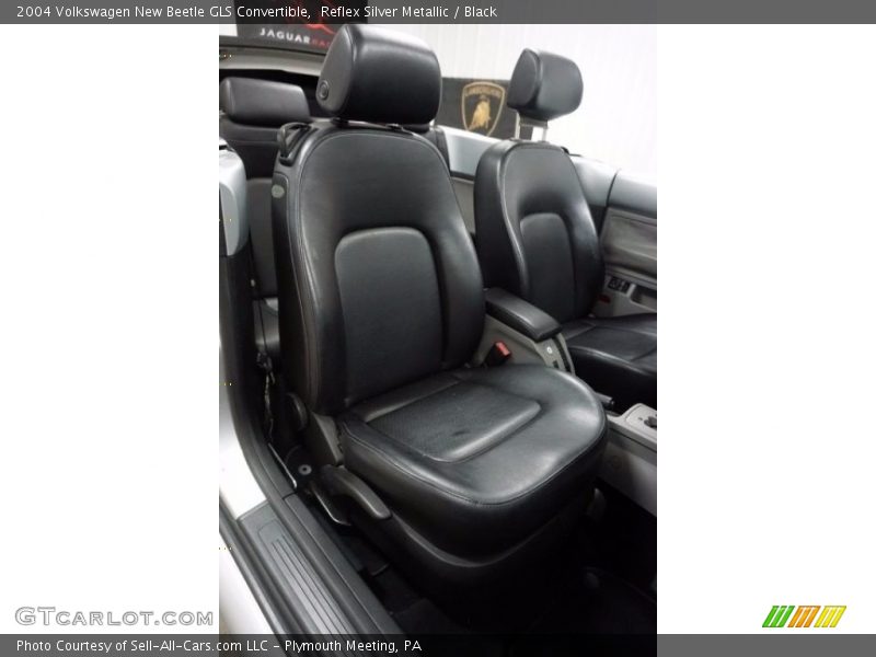 Reflex Silver Metallic / Black 2004 Volkswagen New Beetle GLS Convertible