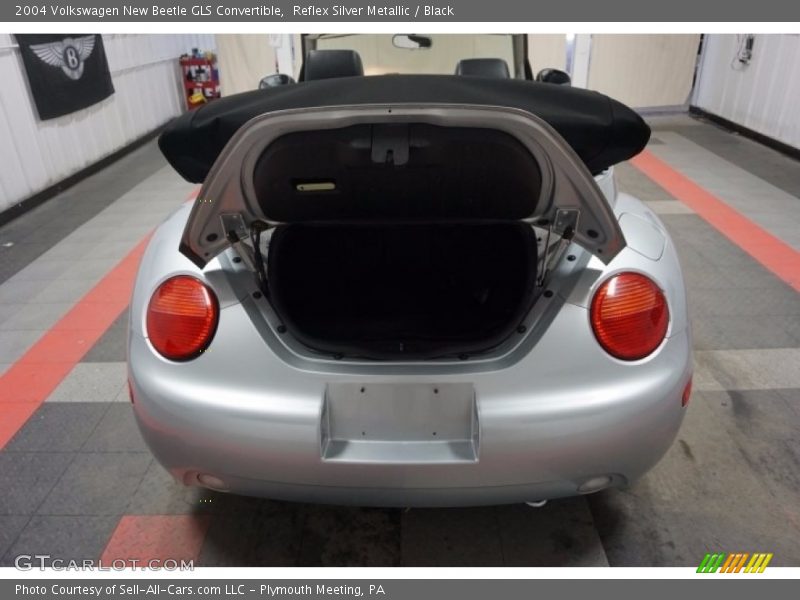 Reflex Silver Metallic / Black 2004 Volkswagen New Beetle GLS Convertible