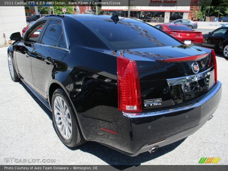 Black Raven / Cashmere/Cocoa 2011 Cadillac CTS 4 3.6 AWD Sedan