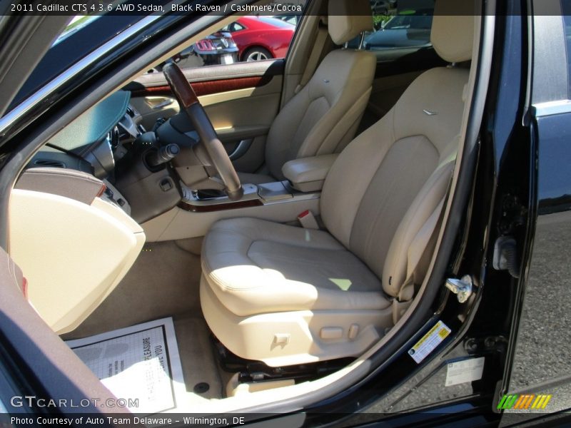 Black Raven / Cashmere/Cocoa 2011 Cadillac CTS 4 3.6 AWD Sedan