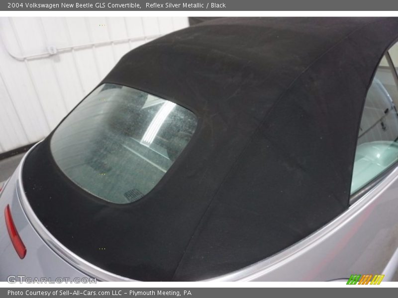 Reflex Silver Metallic / Black 2004 Volkswagen New Beetle GLS Convertible