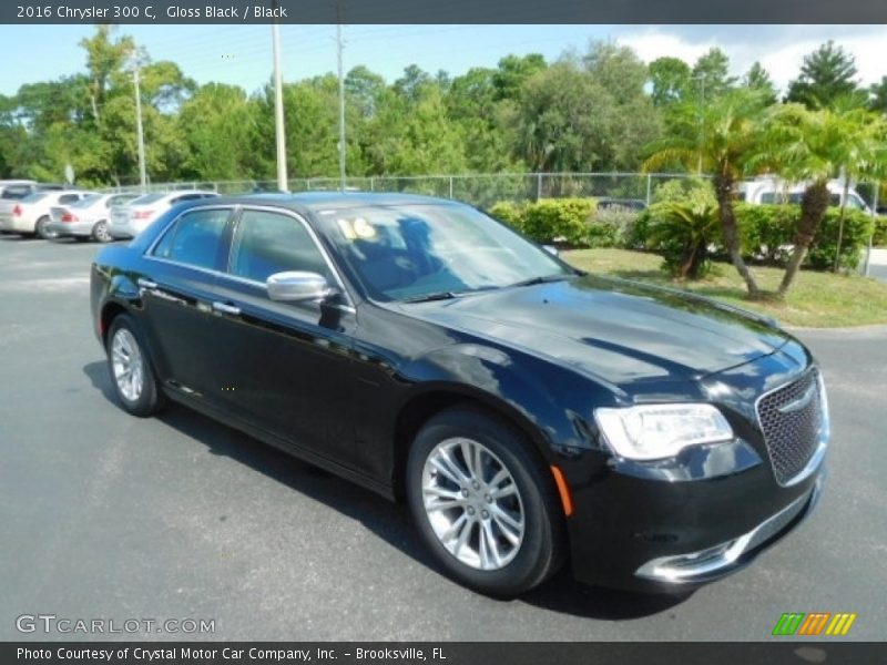 Gloss Black / Black 2016 Chrysler 300 C